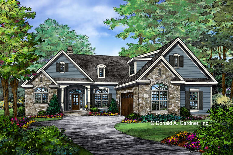 House Plan House Plan #27329 Front Elevation 