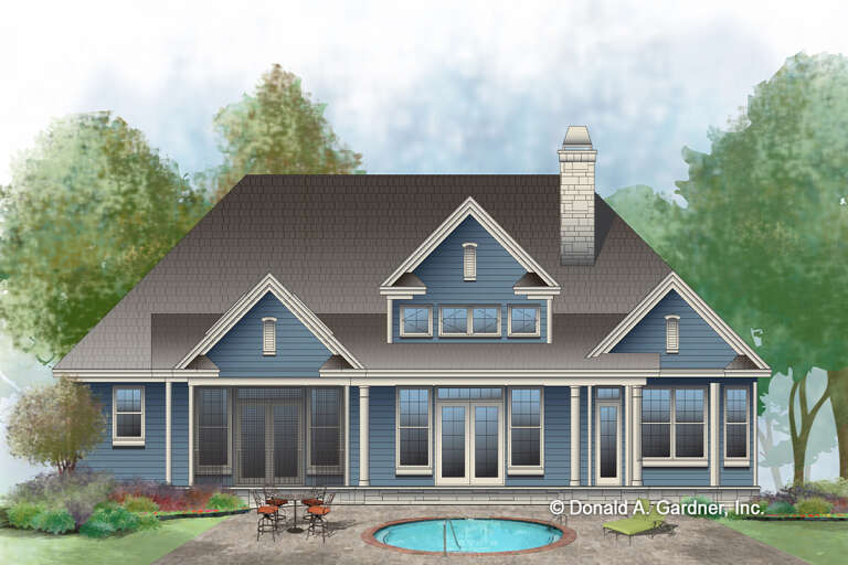 Craftsman House Plan #2865-00248 Elevation Photo