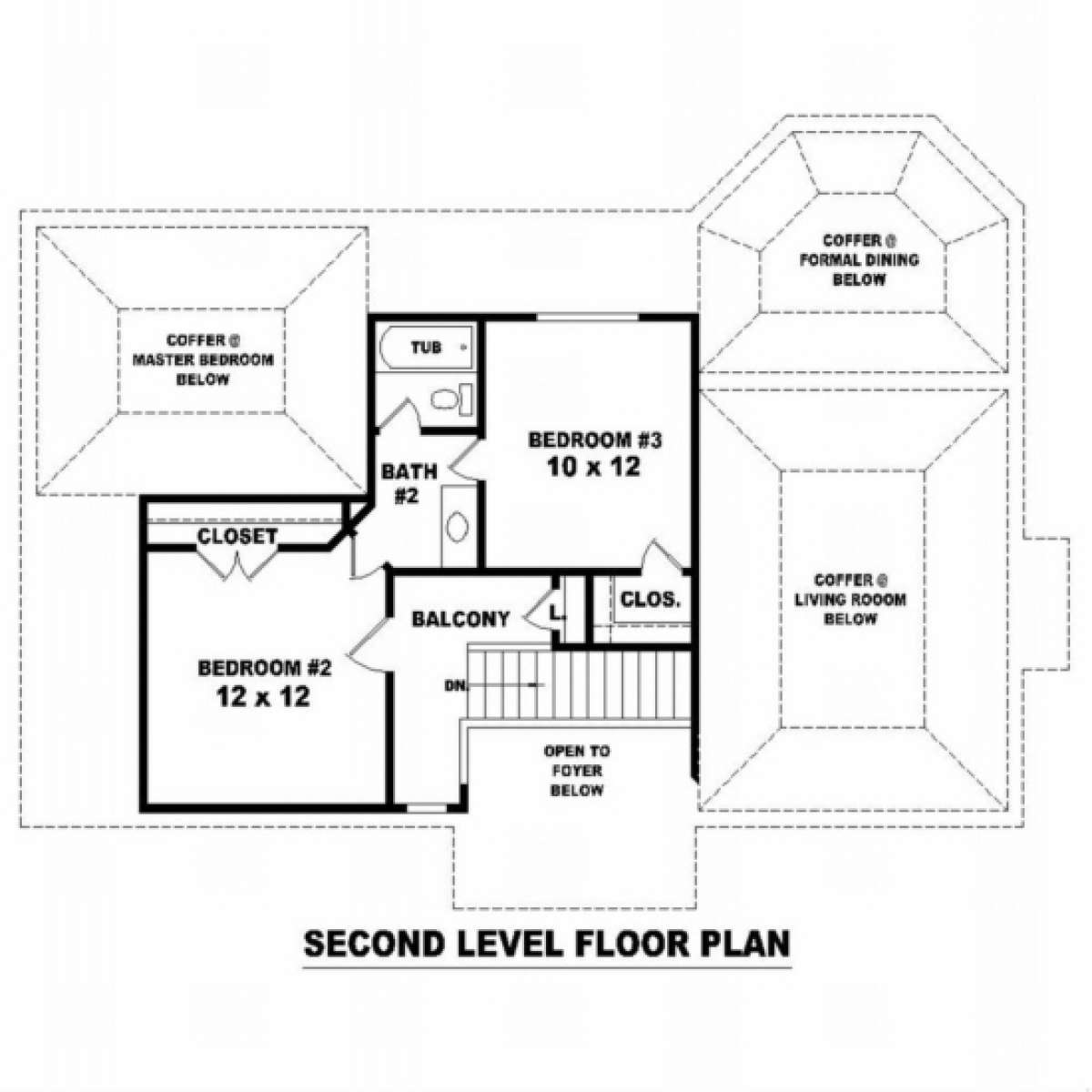 Floorplan 2 for House Plan #053-00398