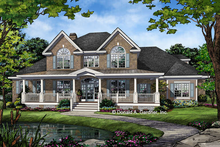 House Plan House Plan #27330 Front Elevation 