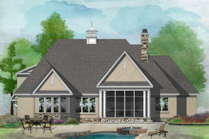 French Country House Plan #2865-00250 Elevation Photo