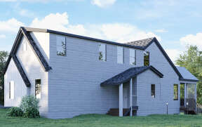 Modern  House Plan #699-00286 Elevation Photo