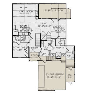 Main Floor  for House Plan #699-00286