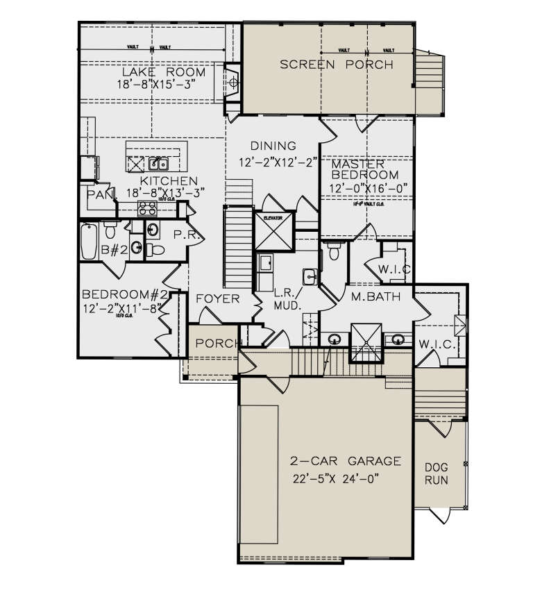 House Plan House Plan #27332 Drawing 1