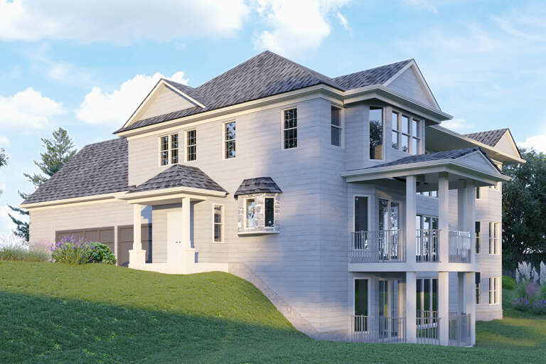Craftsman House Plan #699-00287 Elevation Photo