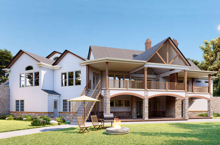 Craftsman House Plan #699-00288 Elevation Photo