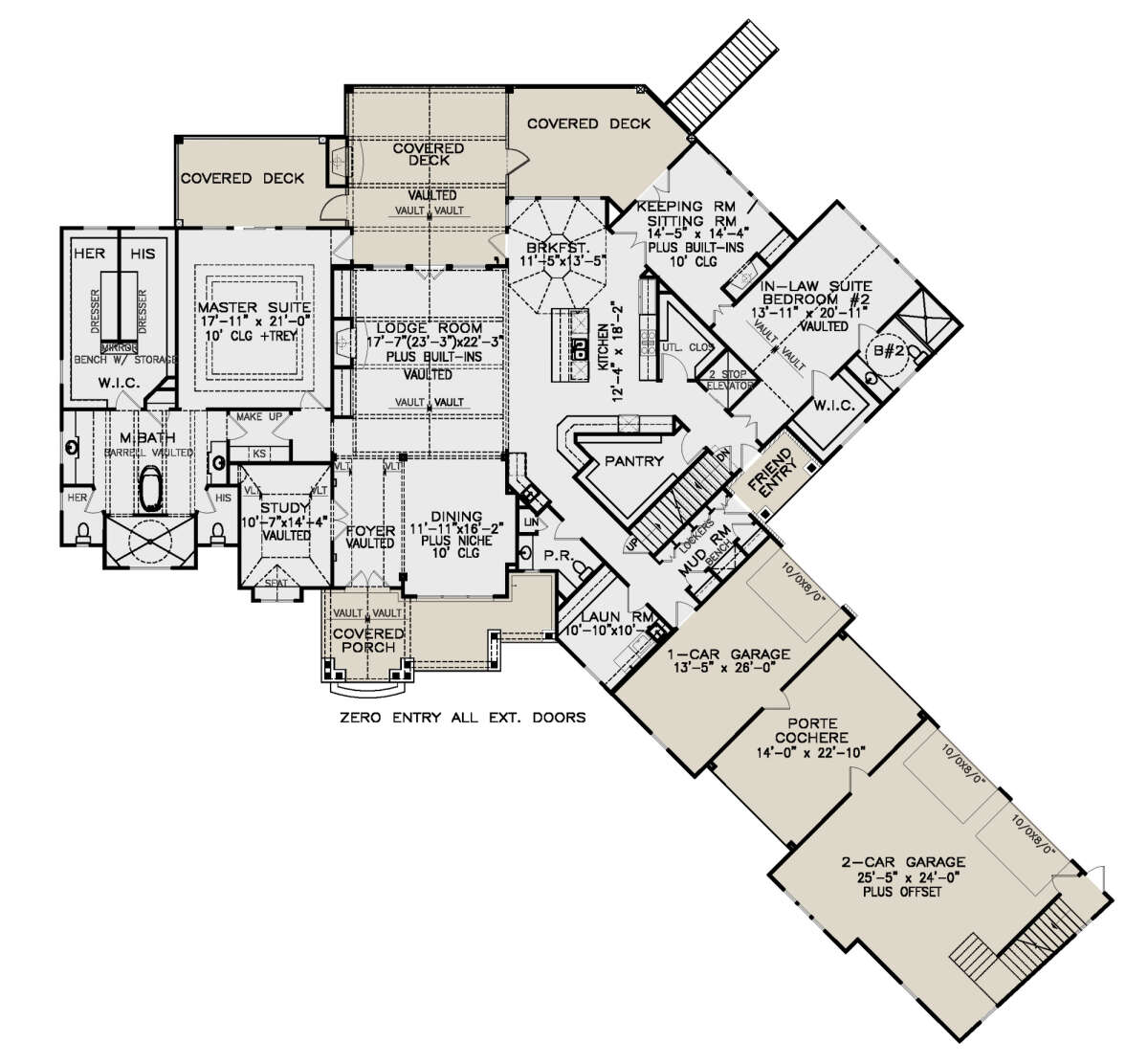 Main Floor  for House Plan #699-00288