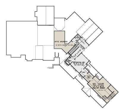 Second Floor for House Plan #699-00288