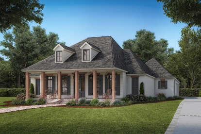 French Country House Plan #4534-00081 Elevation Photo