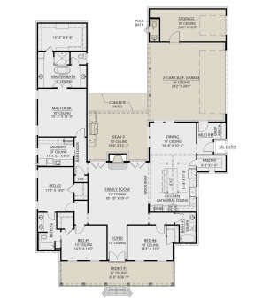 Main Floor  for House Plan #4534-00081