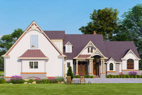 Craftsman House Plan #699-00290 Elevation Photo