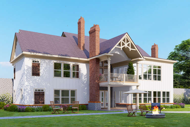 Craftsman House Plan #699-00290 Elevation Photo