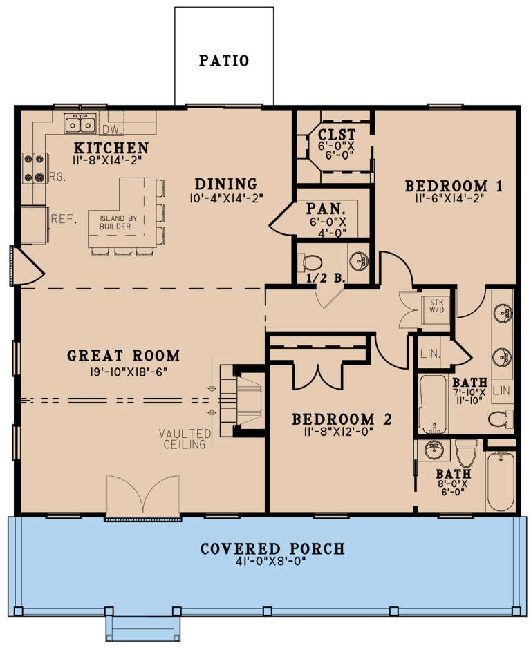 House Plan House Plan #27338 Drawing 1