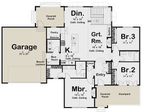 Main Floor  for House Plan #963-00657