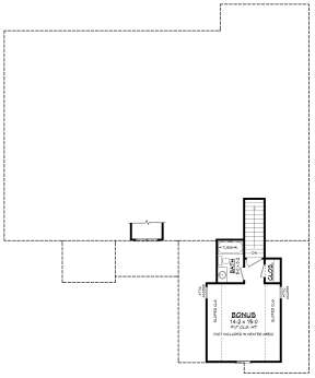 Bonus Room for House Plan #041-00283