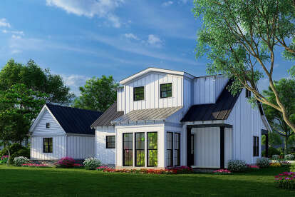 Modern Farmhouse House Plan #8318-00269 Elevation Photo