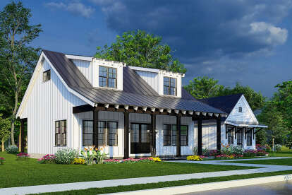 Modern Farmhouse House Plan #8318-00269 Elevation Photo