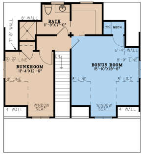 Second Floor for House Plan #8318-00269