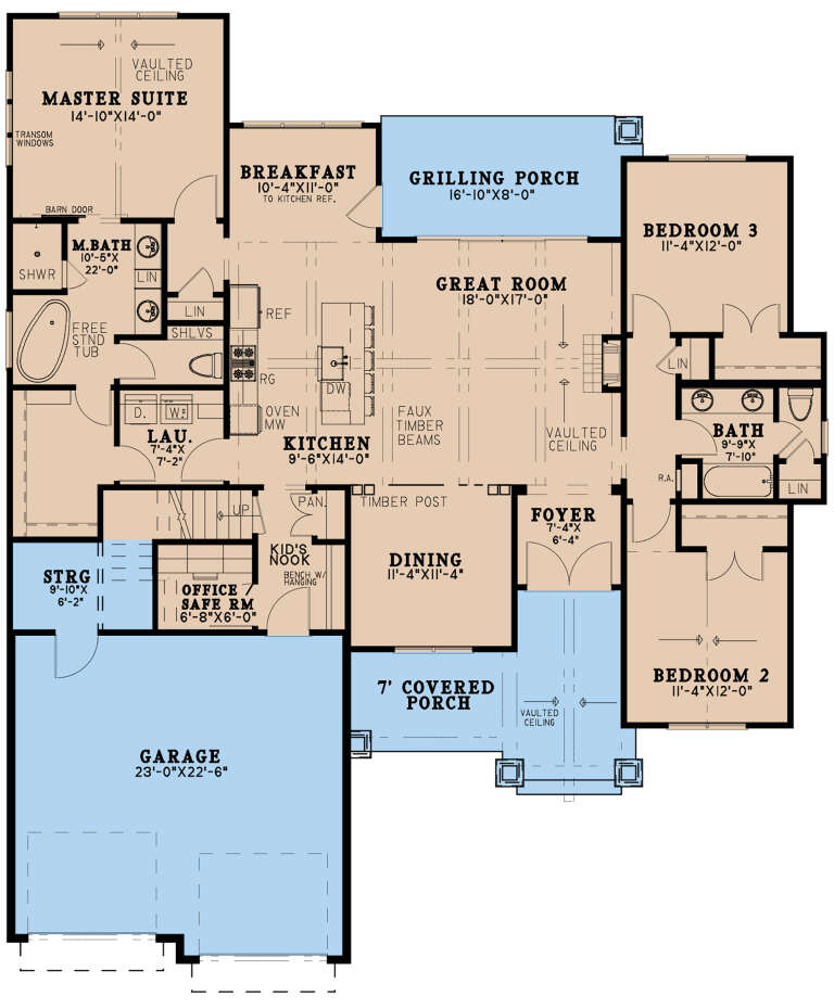 House Plan House Plan #27348 Drawing 1