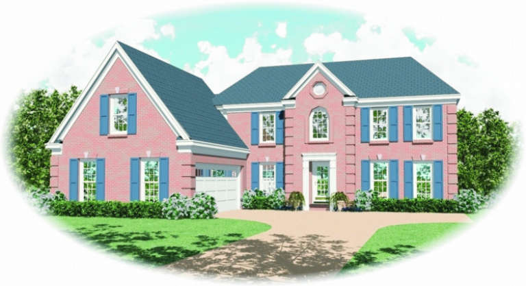 House Plan House Plan #2735 Front Elevation