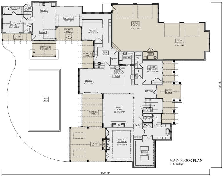House Plan House Plan #27352 Drawing 1