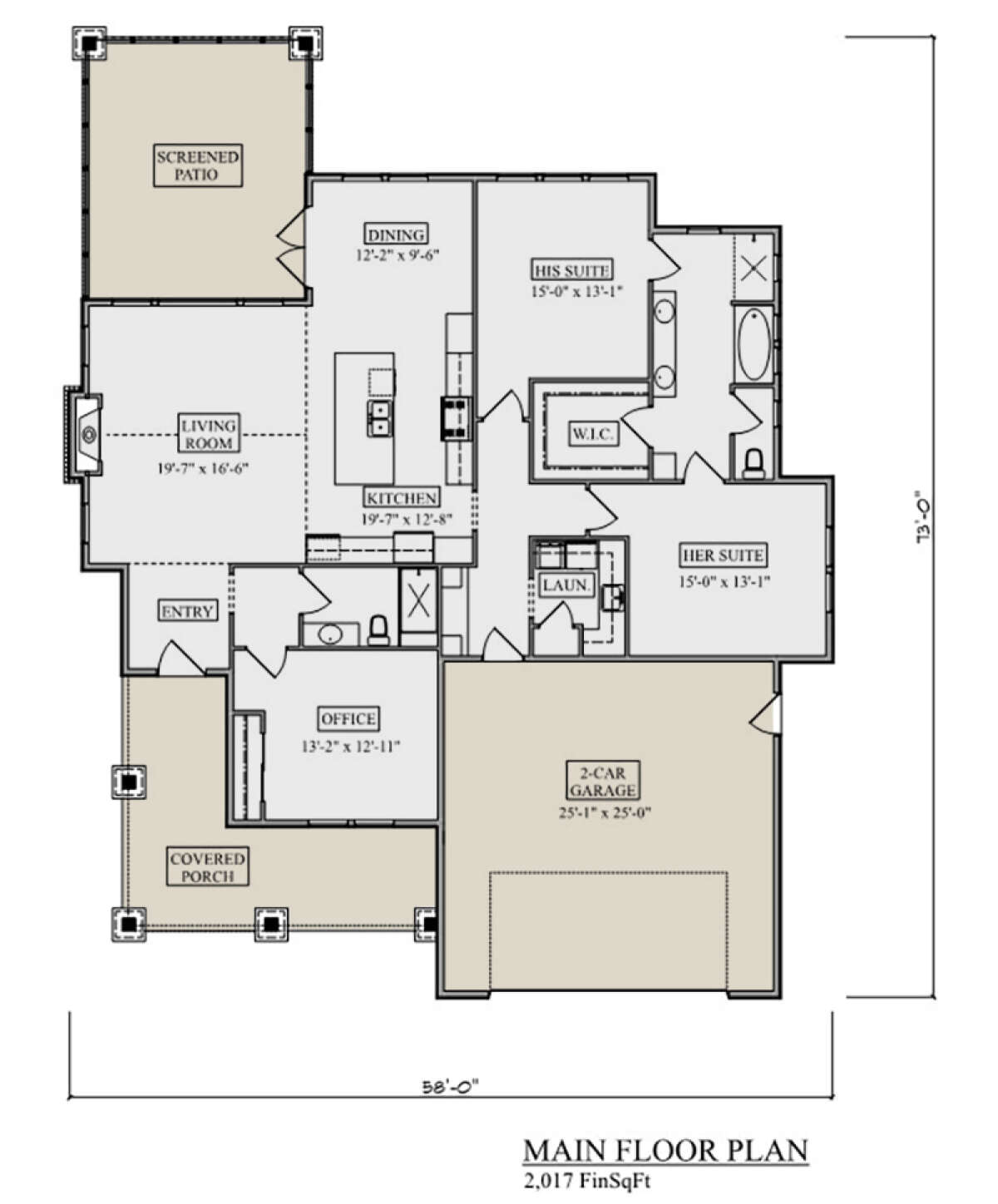 Main Floor  for House Plan #5631-00181