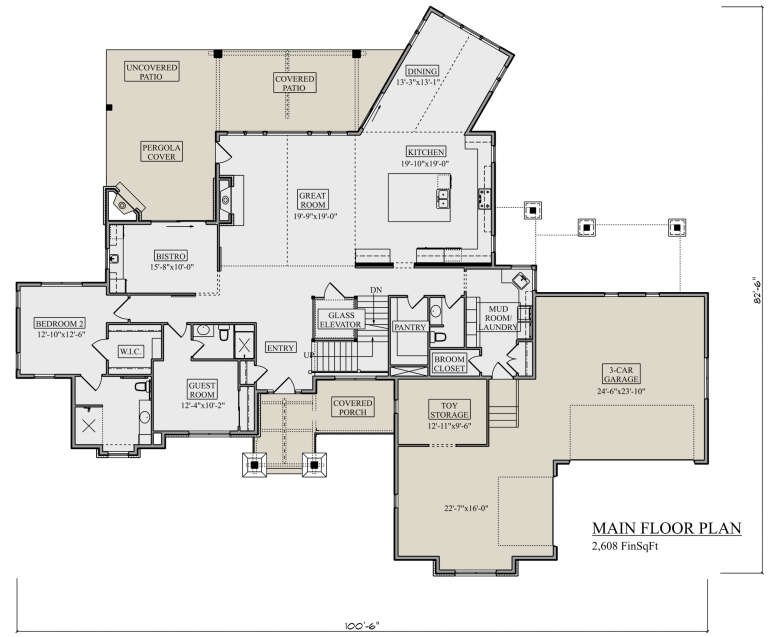 House Plan House Plan #27355 Drawing 1