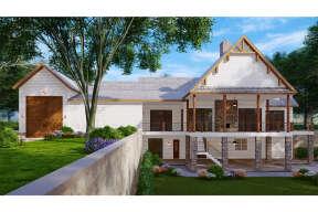 Craftsman House Plan #699-00298 Elevation Photo