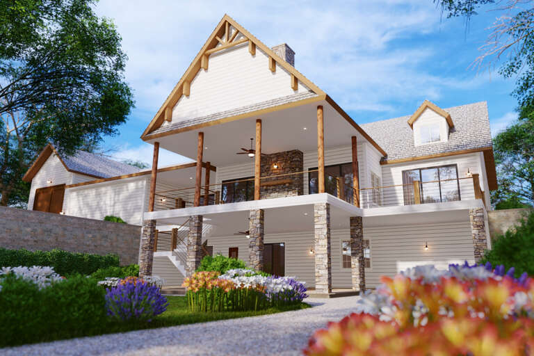 Craftsman House Plan #699-00298 Elevation Photo