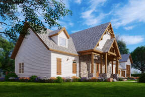 Craftsman House Plan #699-00298 Elevation Photo