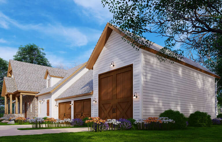 Craftsman House Plan #699-00298 Elevation Photo
