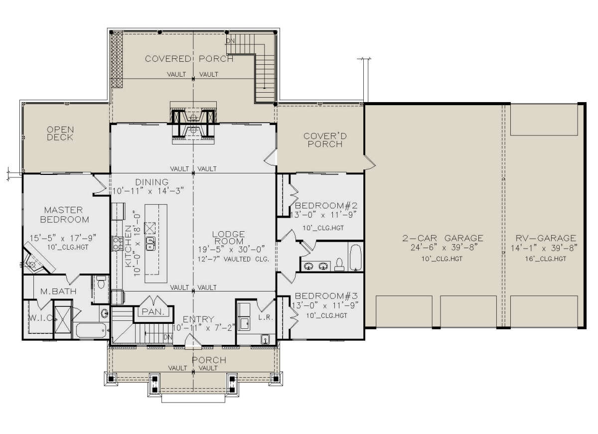Main Floor  for House Plan #699-00298