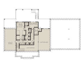 Basement for House Plan #699-00298