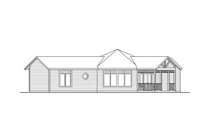 Cottage House Plan #035-01018 Elevation Photo