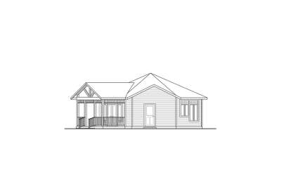 Cottage House Plan #035-01018 Elevation Photo