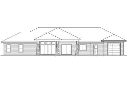 Traditional House Plan #035-01019 Elevation Photo