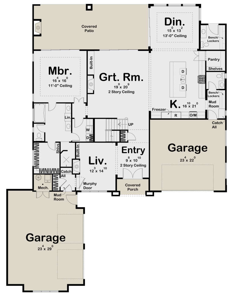House Plan House Plan #27366 Drawing 1