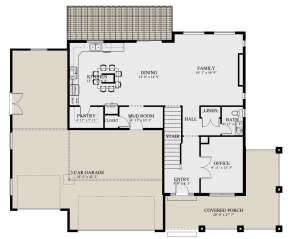 Main Floor  for House Plan #2802-00163