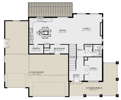 House Plan House Plan #27367 Drawing 1