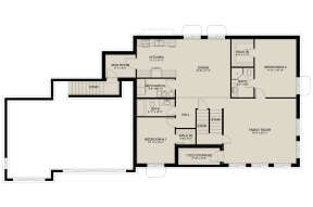 Basement for House Plan #2802-00164
