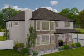 Traditional House Plan #2802-00165 Elevation Photo