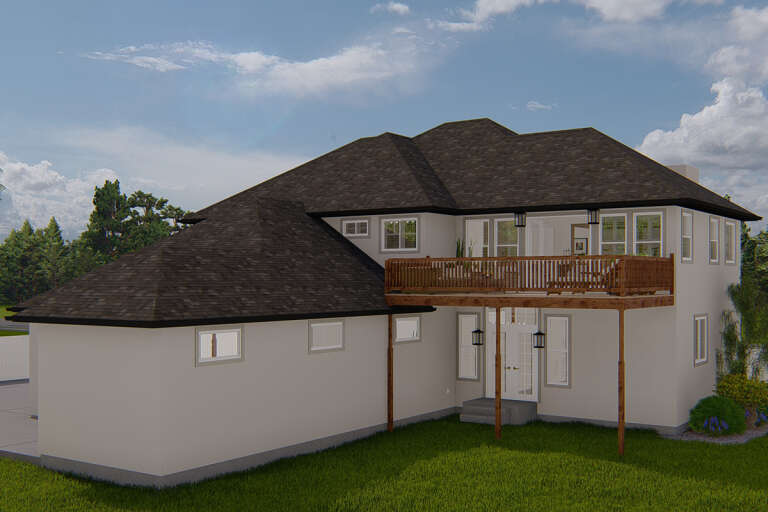 Traditional House Plan #2802-00165 Elevation Photo