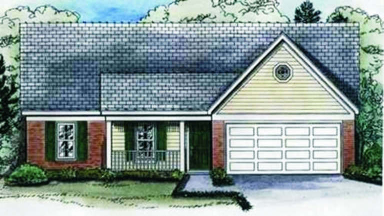 House Plan House Plan #2737 Front Elevation