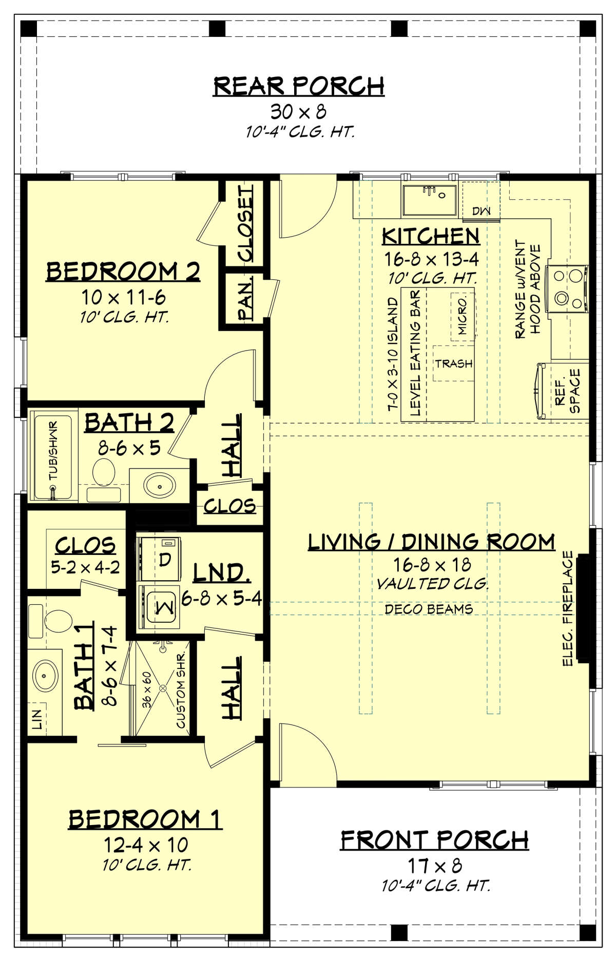 Main Floor  for House Plan #041-00284