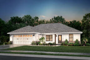 Modern Farmhouse House Plan #041-00285 Elevation Photo