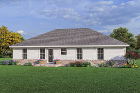 Modern Farmhouse House Plan #041-00285 Elevation Photo