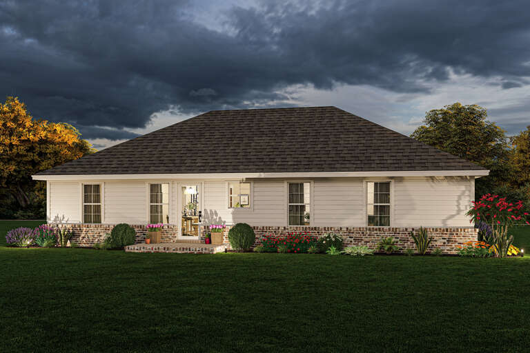 Modern Farmhouse House Plan #041-00285 Elevation Photo