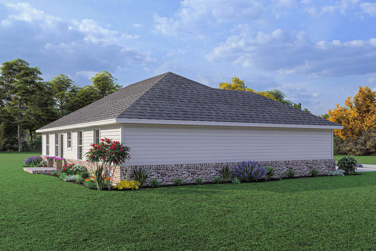 Modern Farmhouse House Plan #041-00285 Elevation Photo