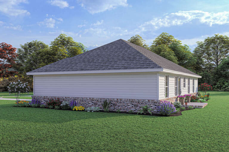 Modern Farmhouse House Plan #041-00285 Elevation Photo