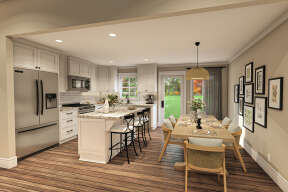 Modern Farmhouse House Plan #041-00285 Additional Photo